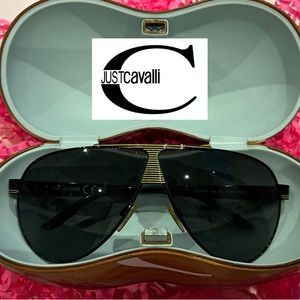 Just Cavalli Aviator Sunglasses JC071S Mens - Unisex - Early 2000s Vintage 🤩